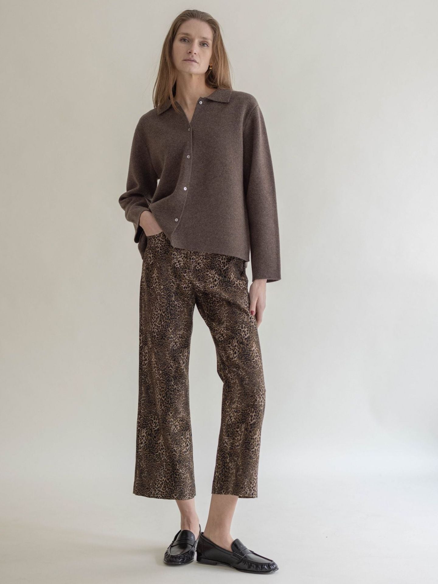 CASHMERE JACKET ESPRESSO