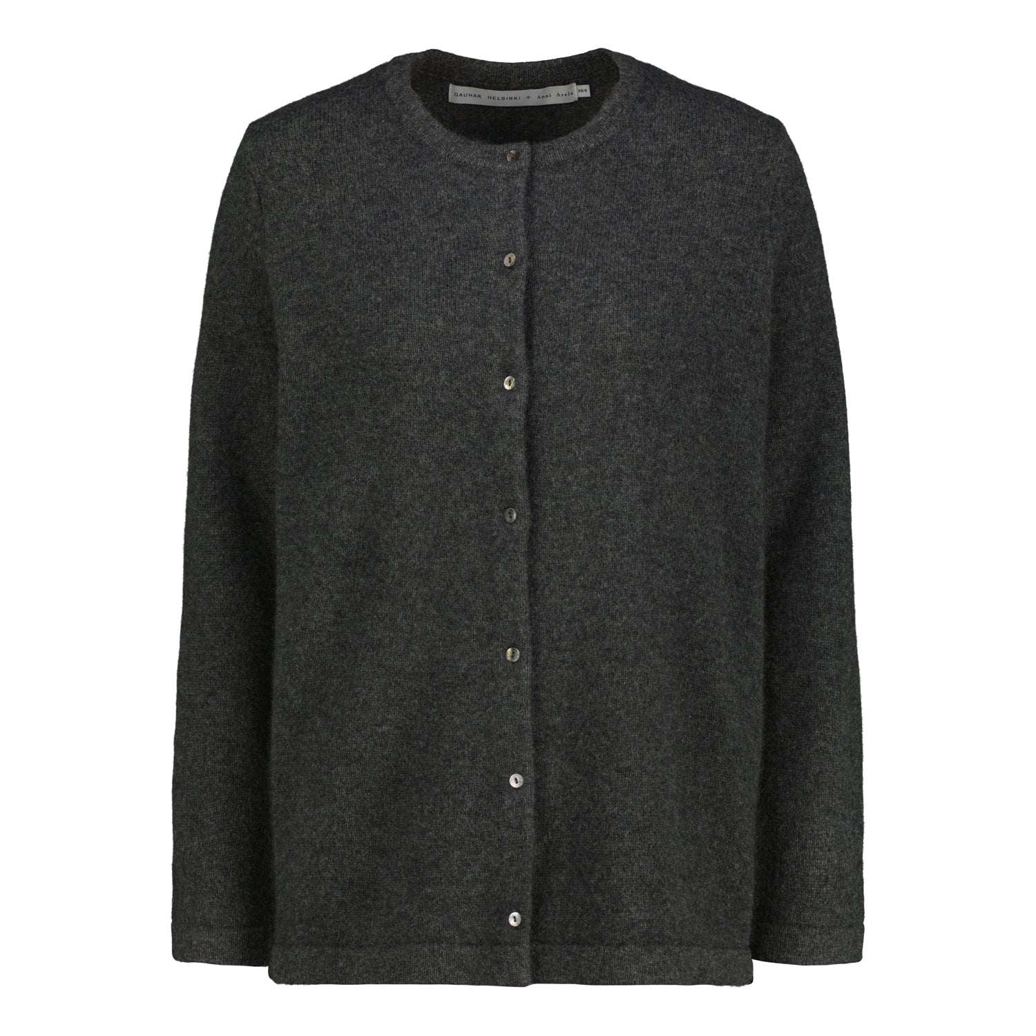 CASHMERE OVERSHIRT ASPHALT