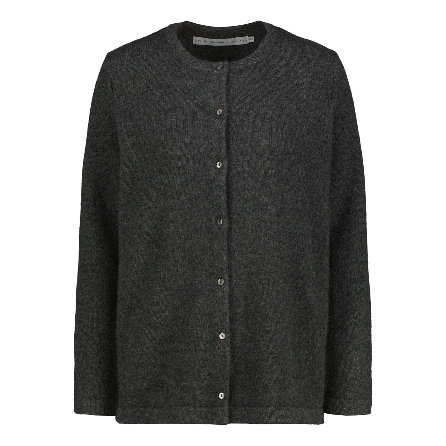 CASHMERE OVERSHIRT ASPHALT
