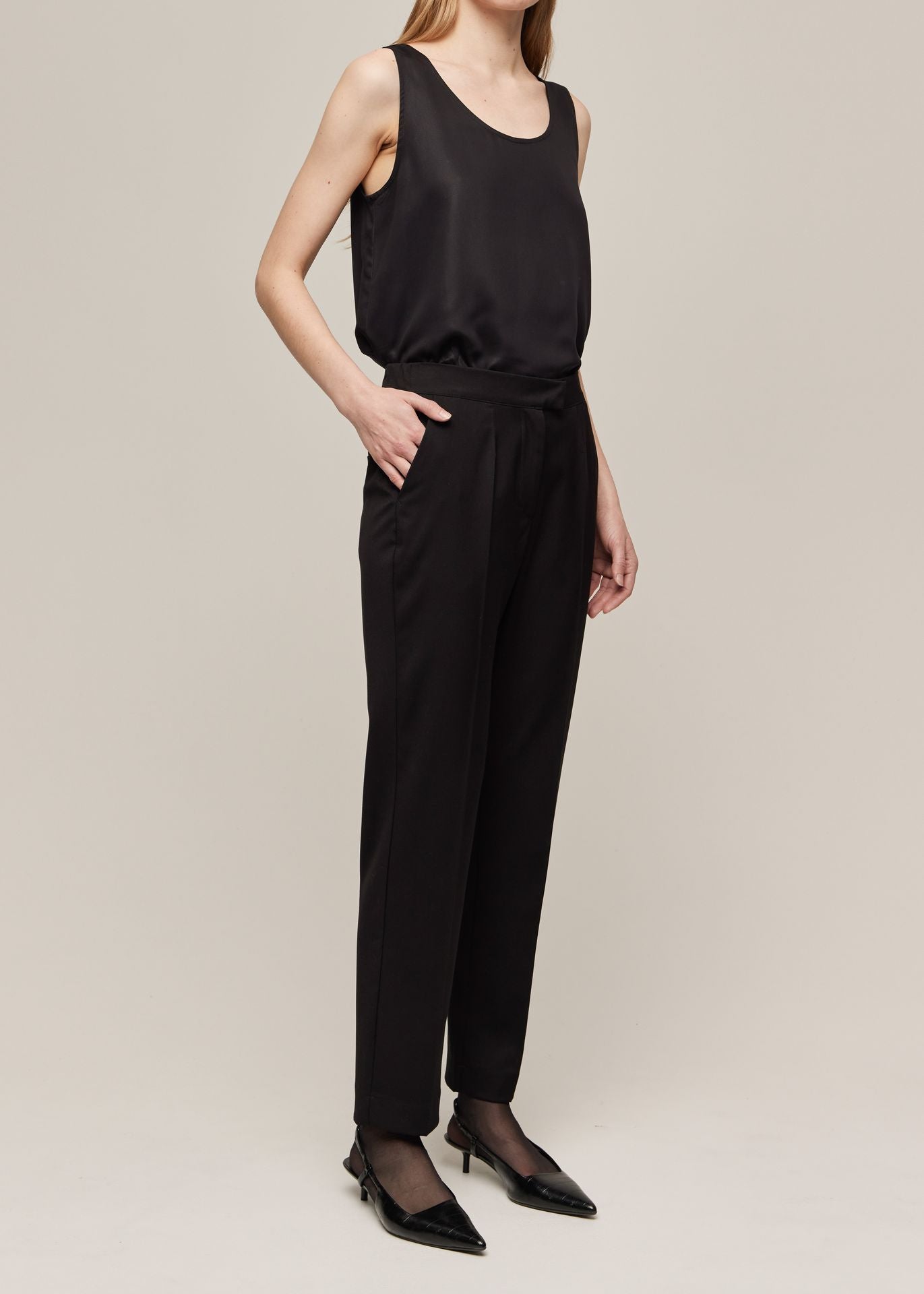 CIGARETTE PANTS BLACK