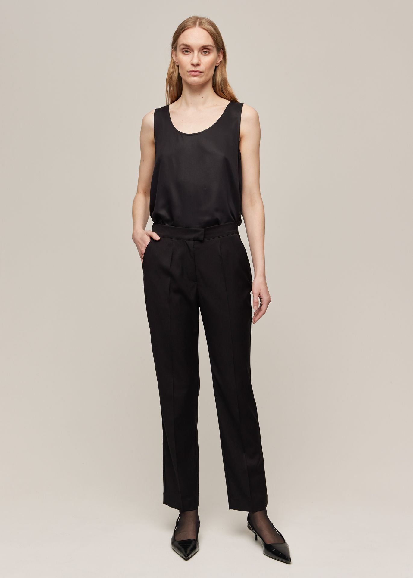 CIGARETTE PANTS BLACK