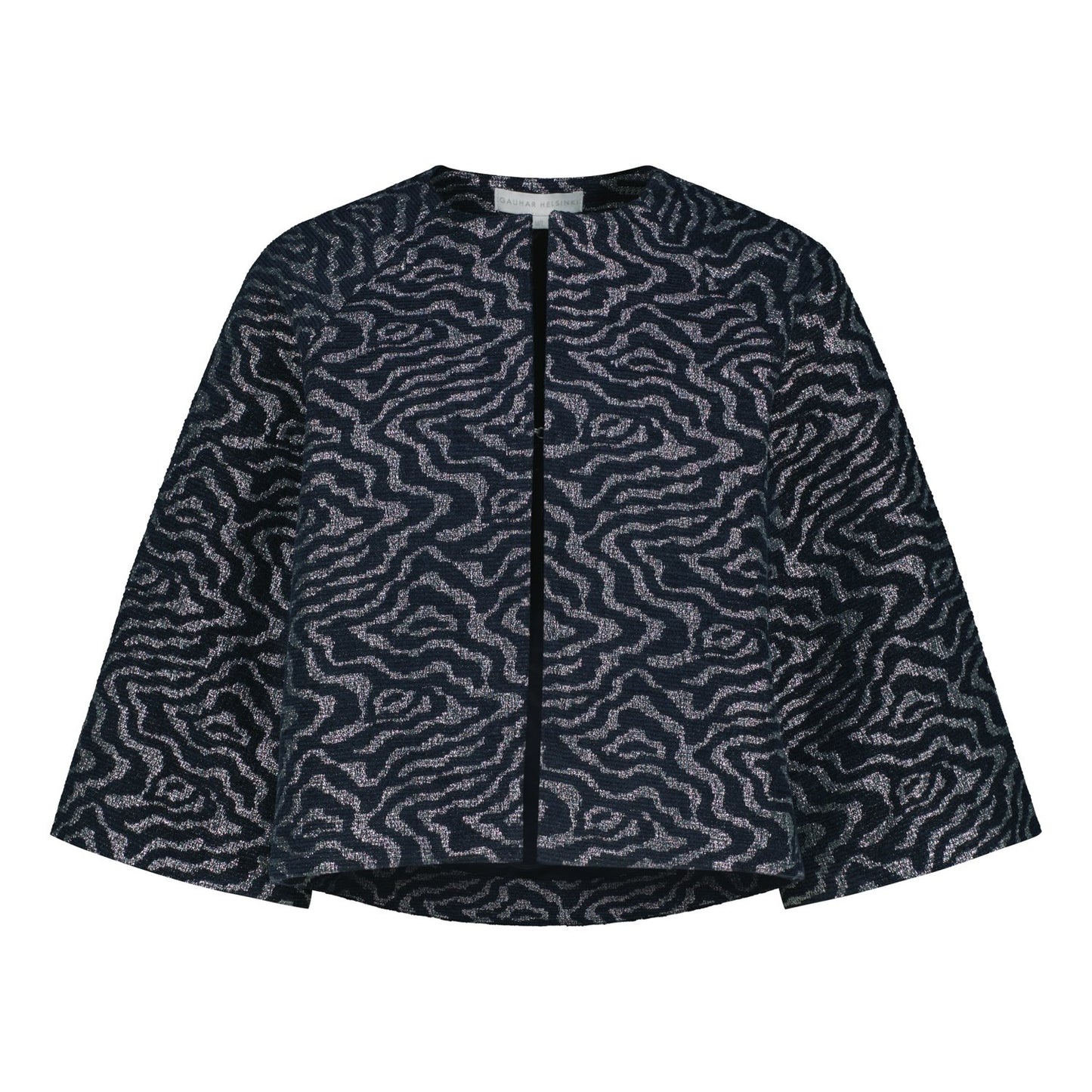 MARIA JACKET NAVY SILVER