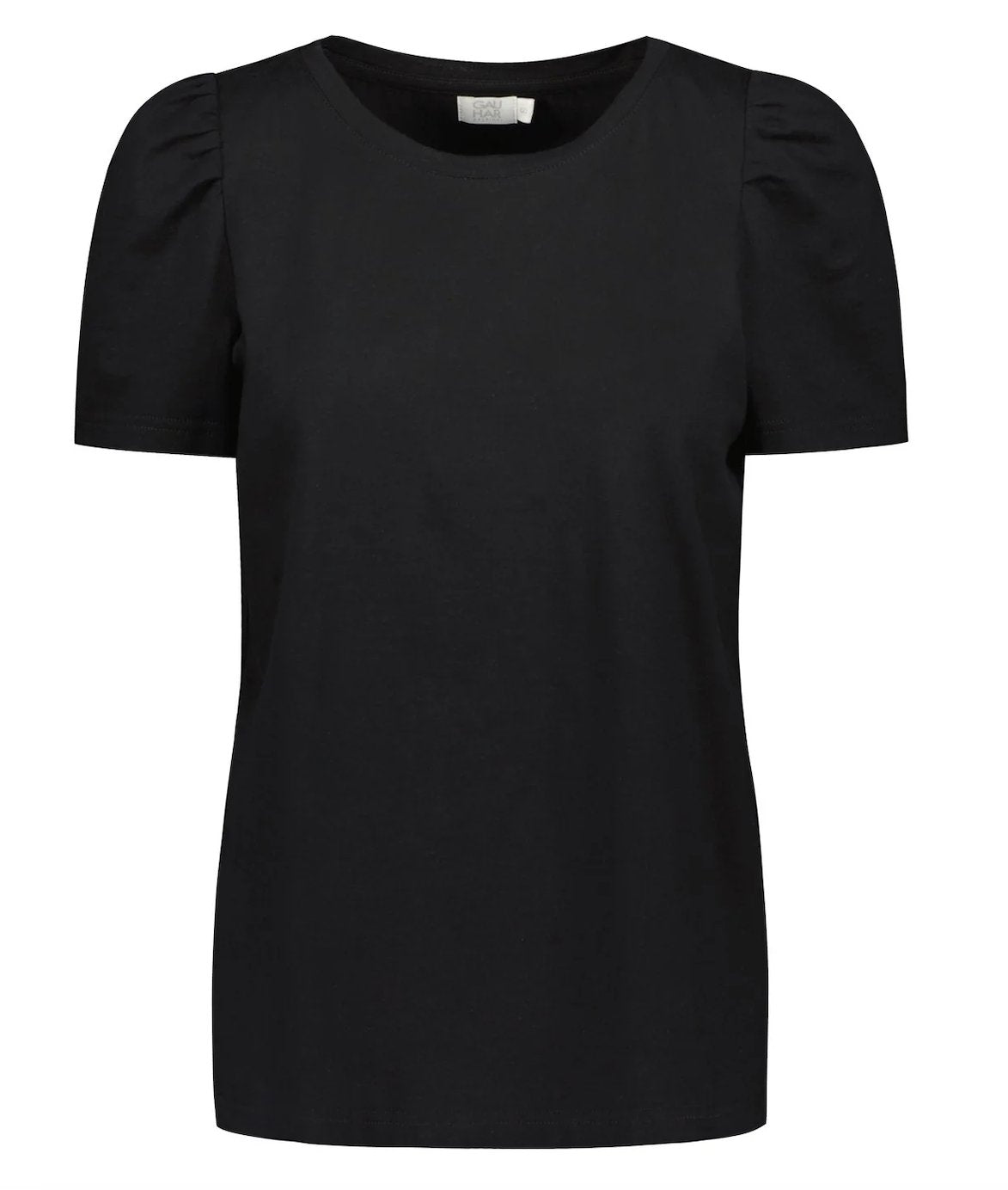 T-SHIRT PUFF SHOULDER BLACK