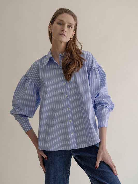 TANIA SHIRT PIN STRIPE