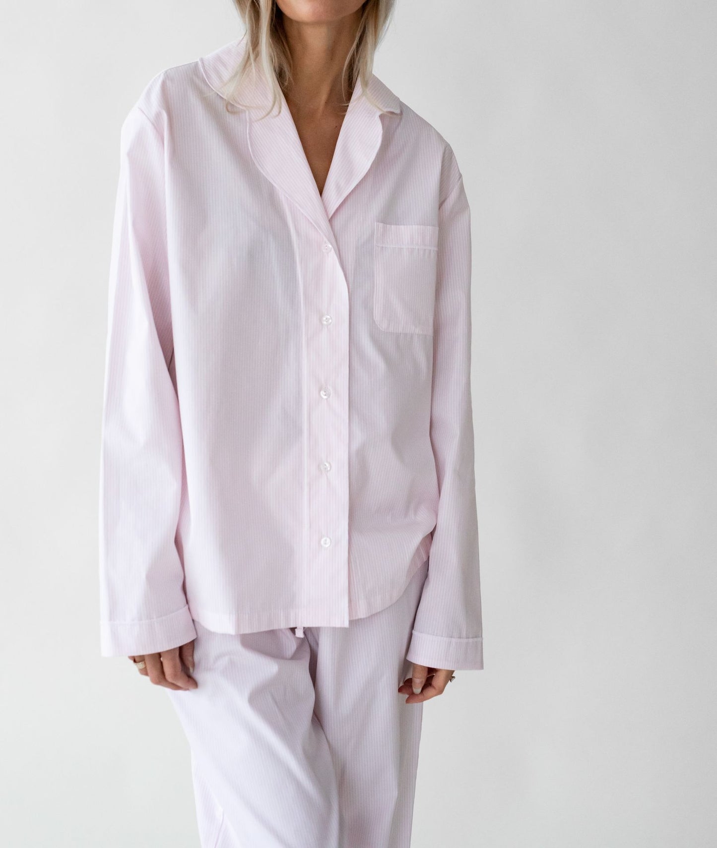 COTTON PYJAMAS PINK/WHITE