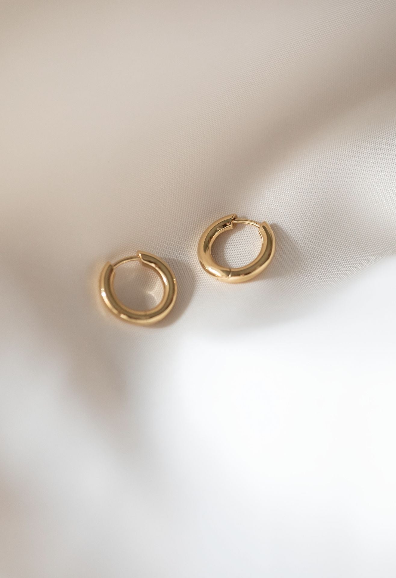 GOLD HOOP EARRINGS