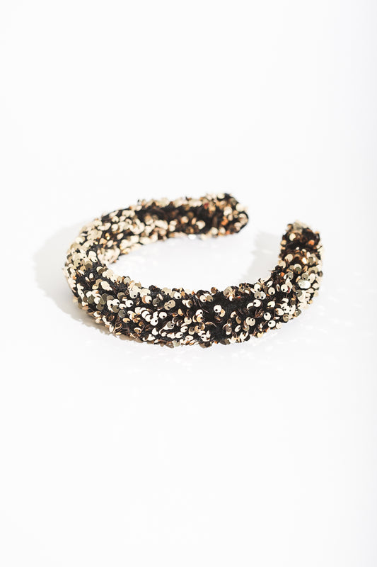 HEADBAND HELSINKI ATELIER PADDED SEQUINS
