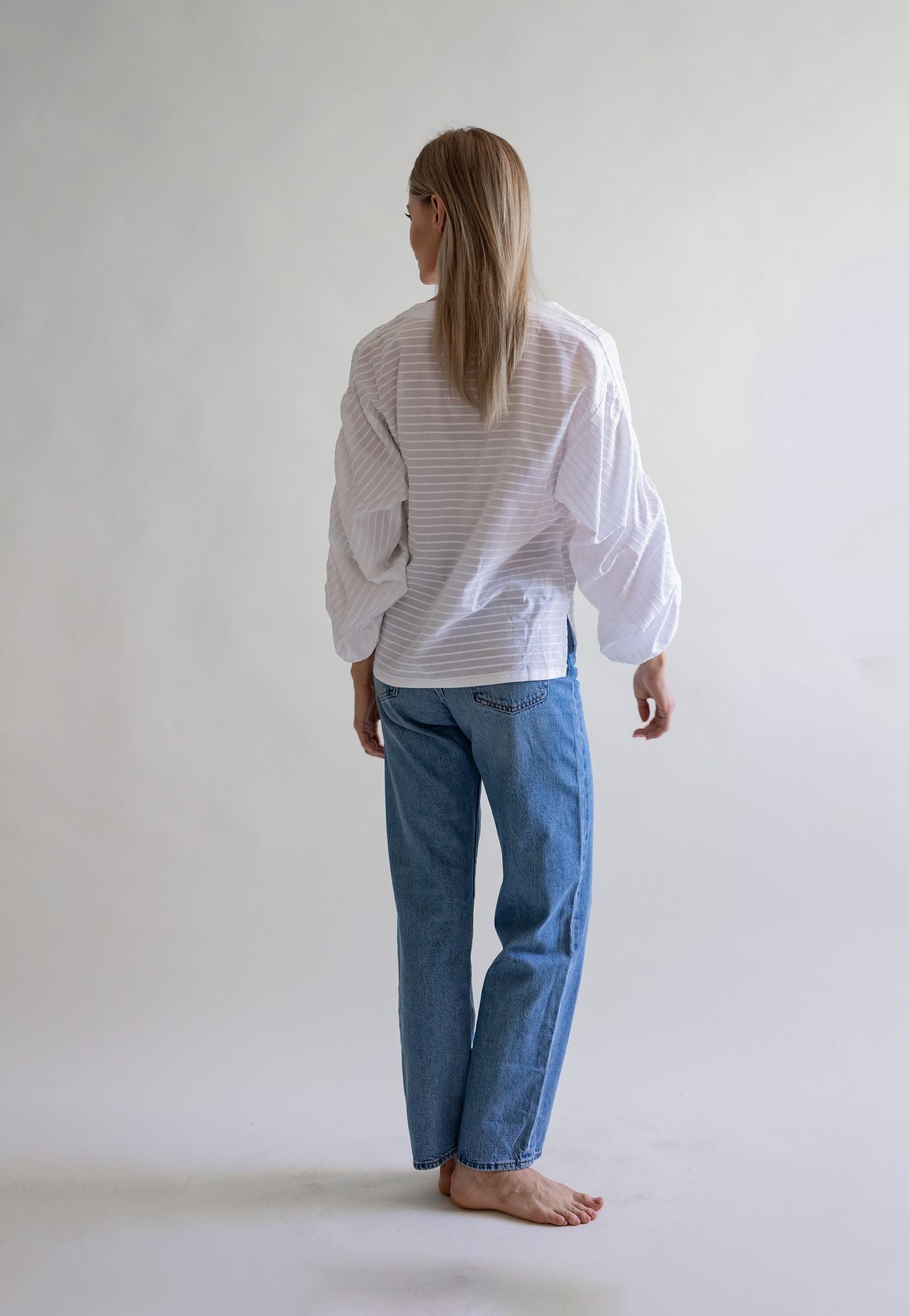 BALLOON SLEEVE BLOUSE