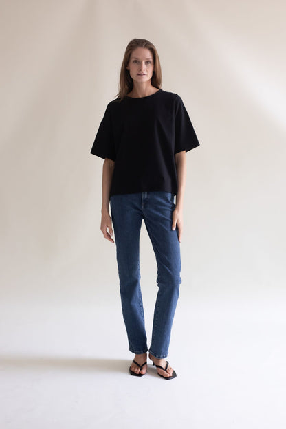 BOXY T-SHIRT BLACK