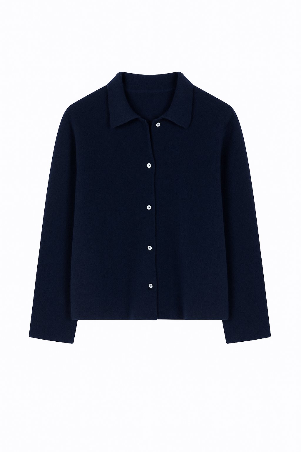 CASHMERE JACKET NAVY