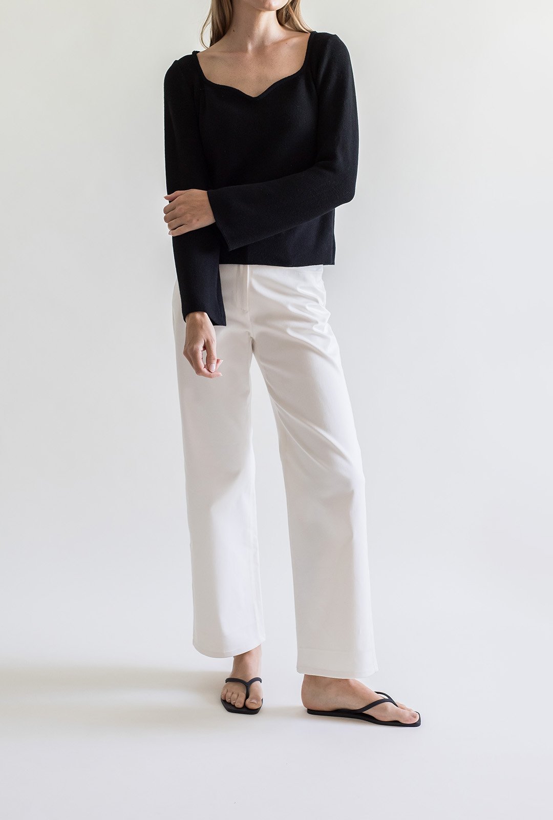 COTTON TROUSERS WIDE