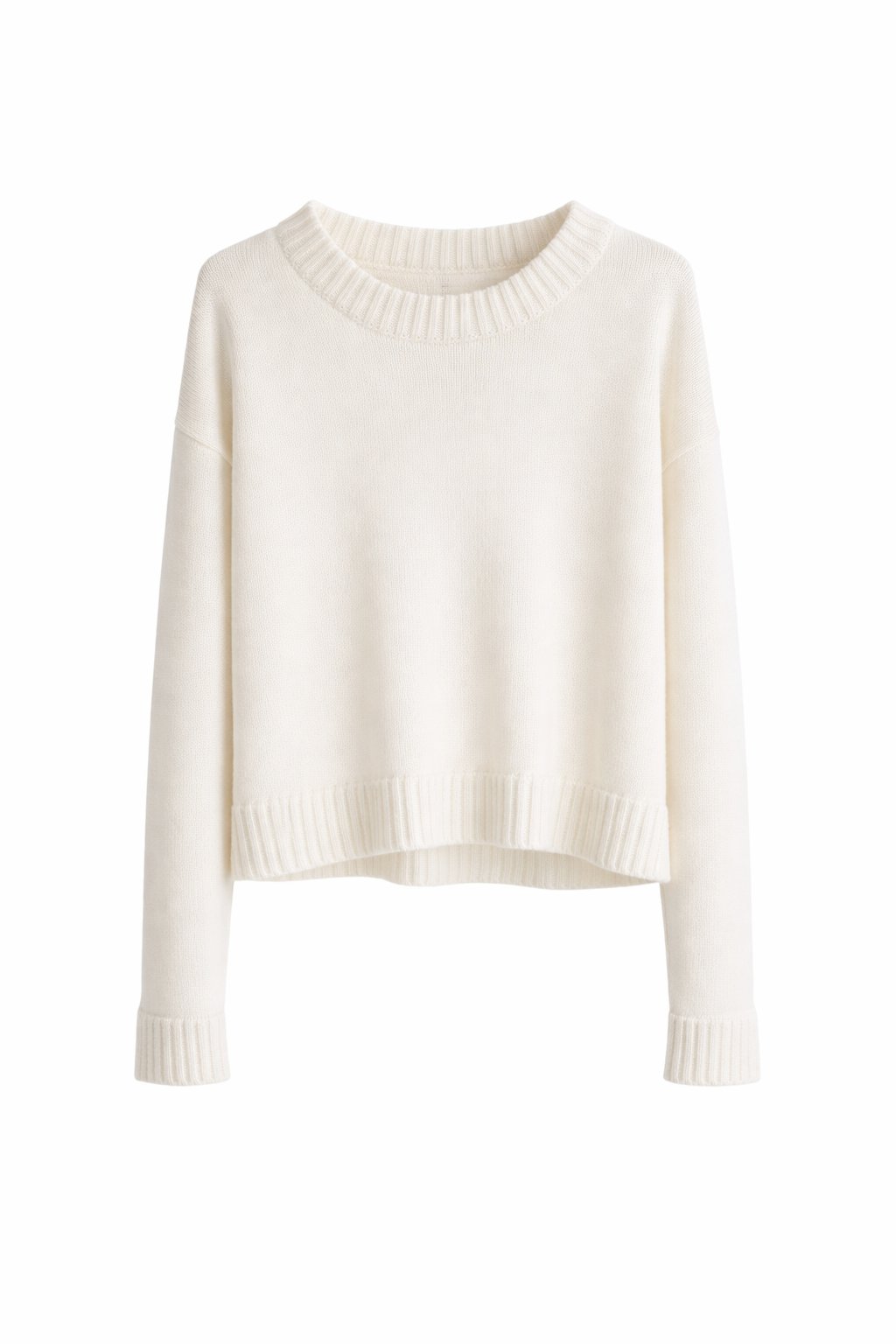 CREW NECK LINEN IVORY