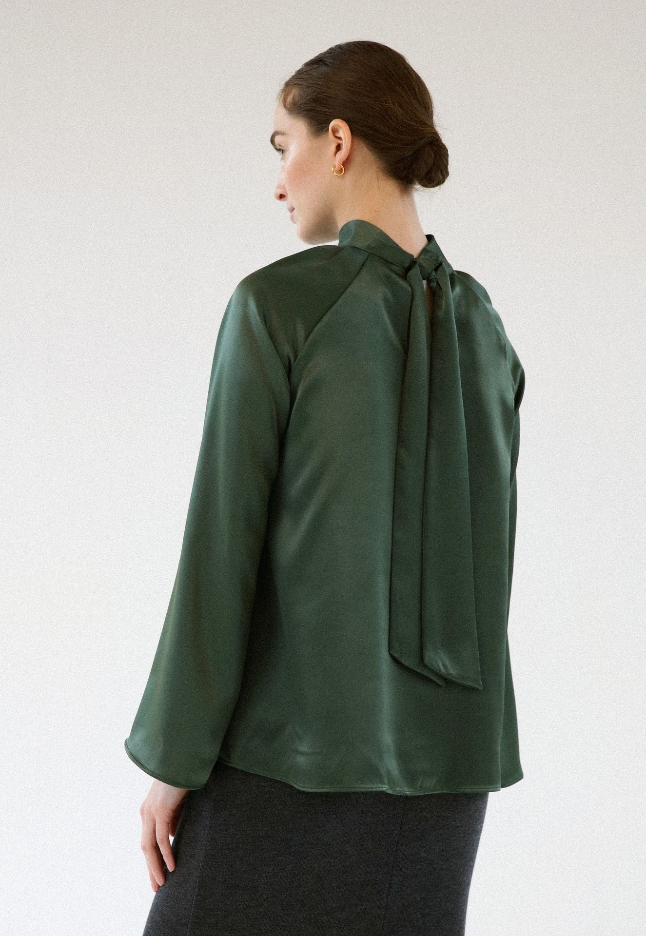 EVE BLOUSE EMERALD