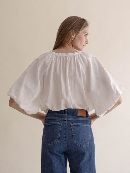 INA BLOUSE WHITE