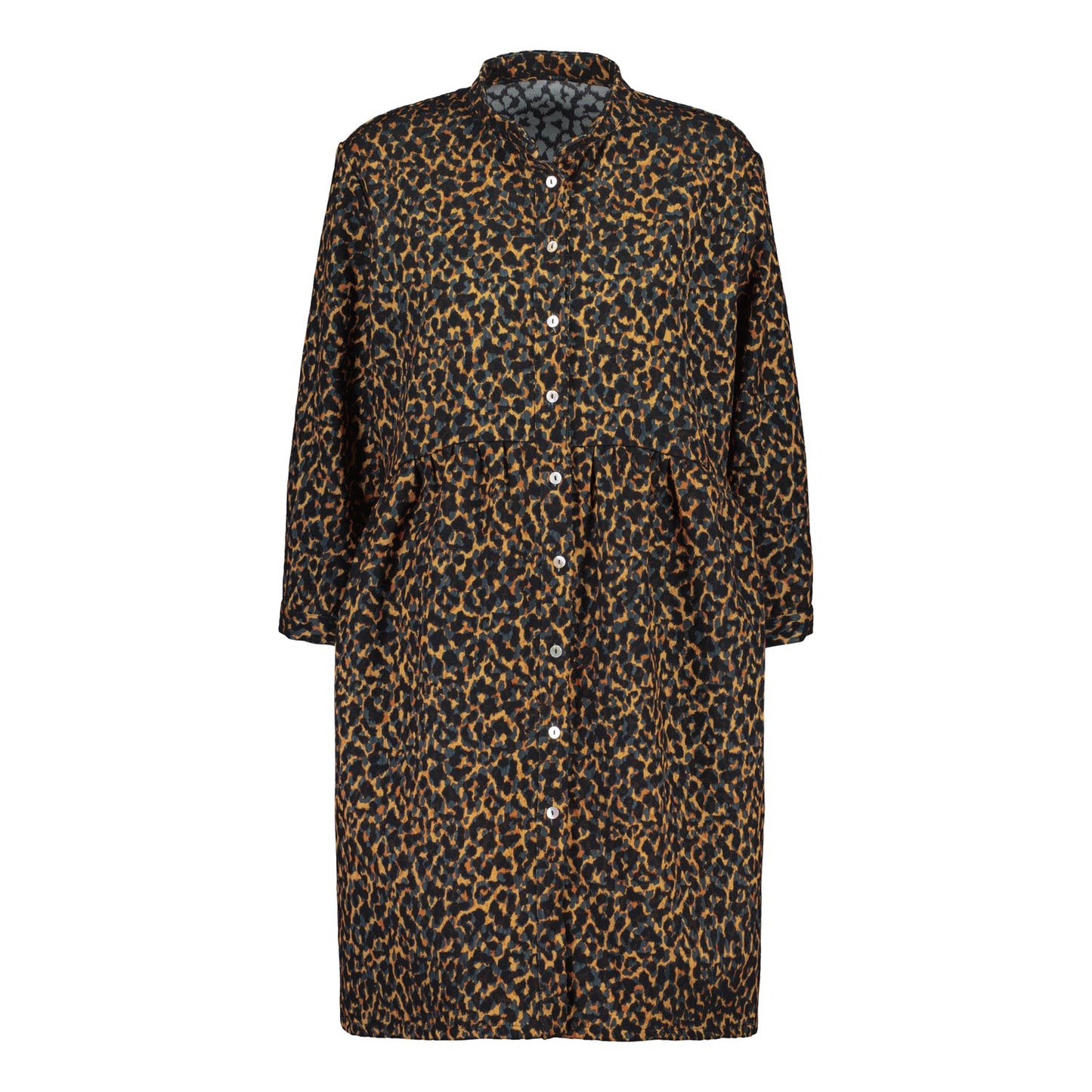 LAURA SHIRT DRESS LEO