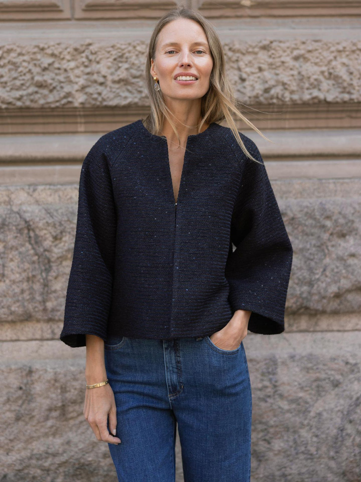 MARIA JACKET MIDNIGHT