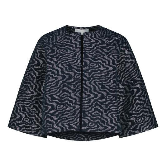 MARIA JACKET NAVY SILVER