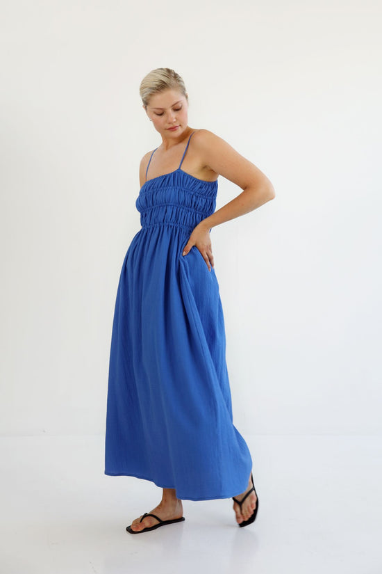MAXI DRESS COBALT BLUE