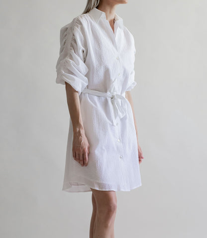 MEGHAN DRESS WHITE