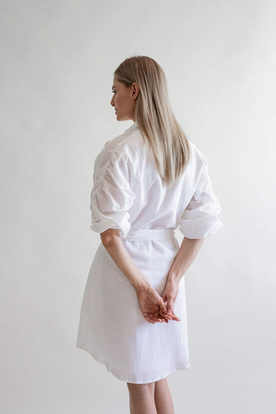 MEGHAN DRESS WHITE