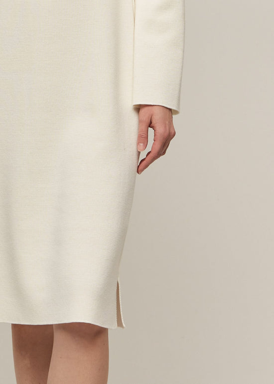 MERINO DRESS CREME