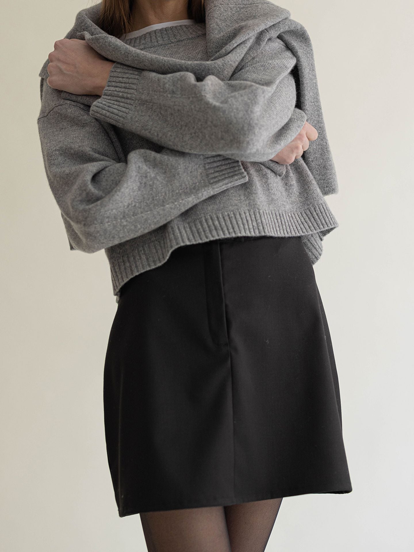 MINI SKIRT BLACK