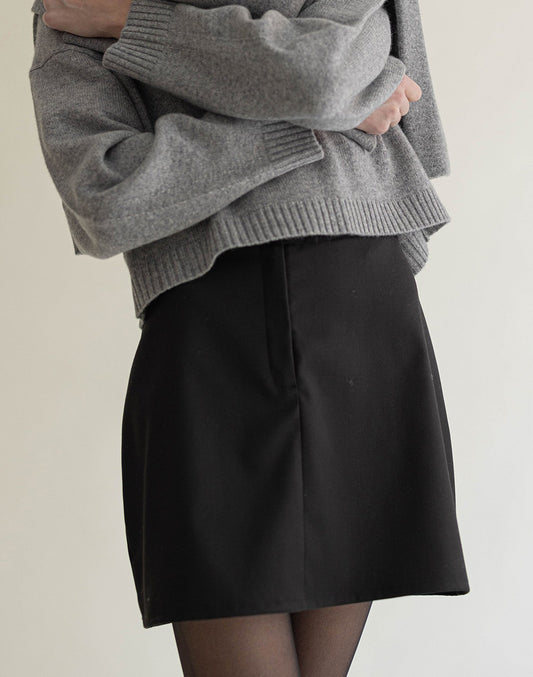 MINI SKIRT BLACK