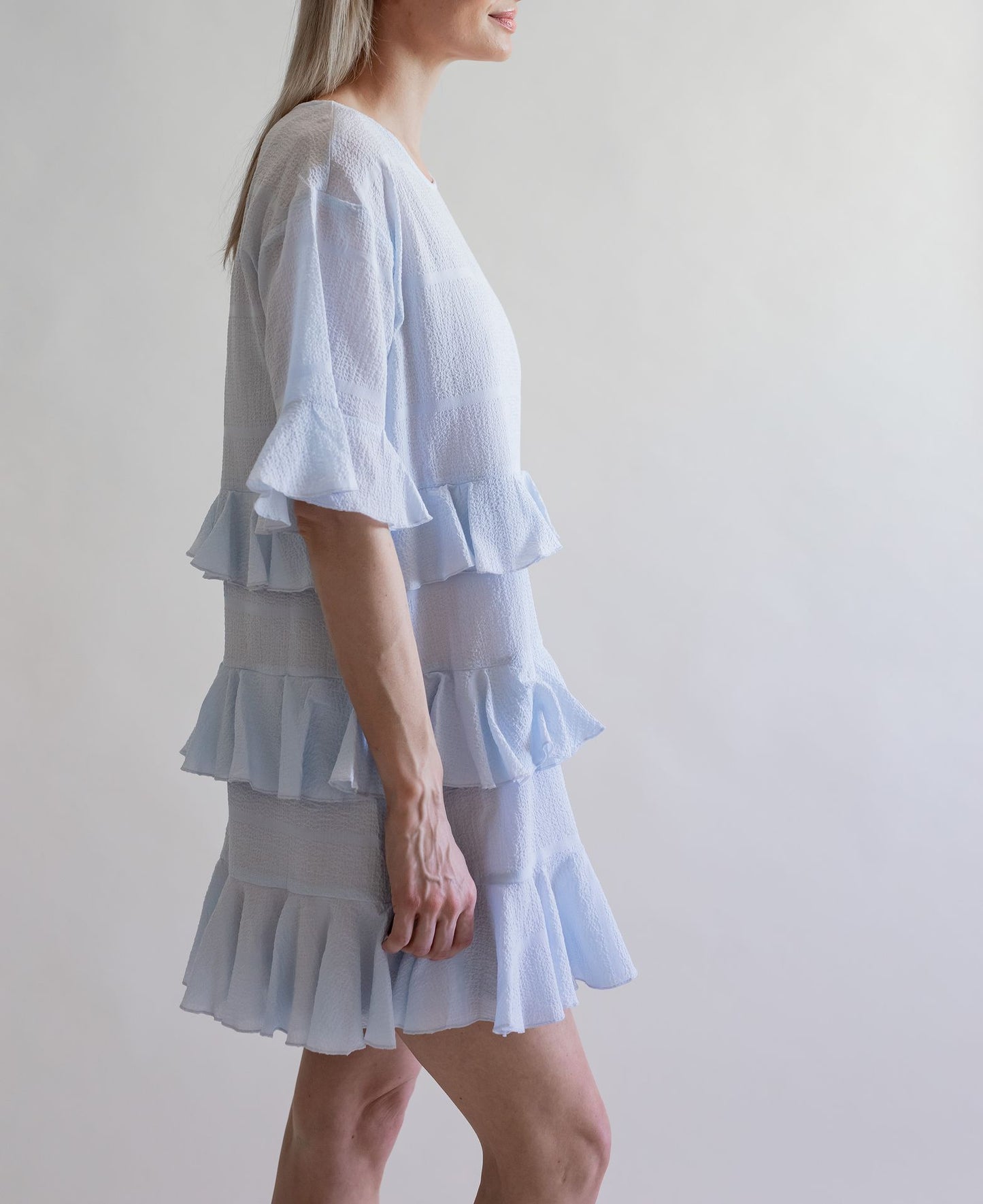 PAOLA DRESS LIGHT BLUE