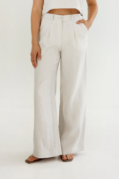 TASHA LINEN TROUSERS