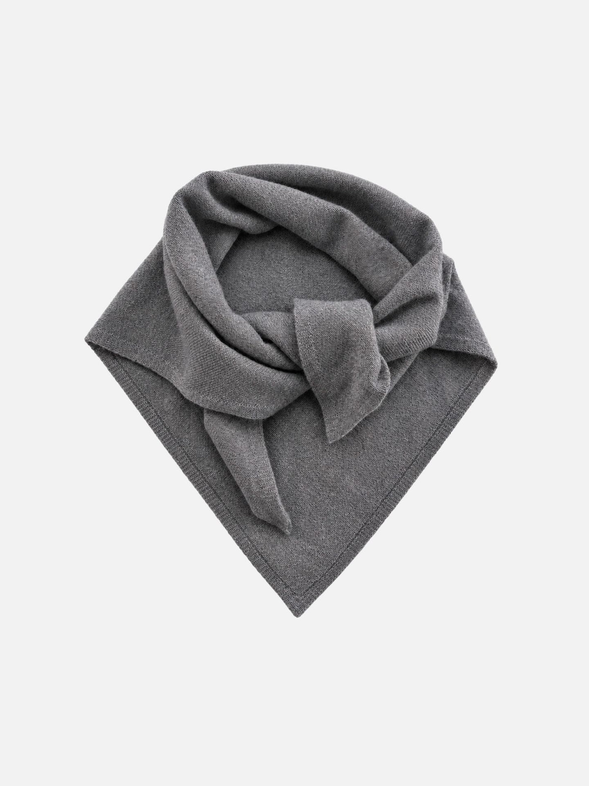 TRIANGLE SCARF CASHMERE RIVERSTONE