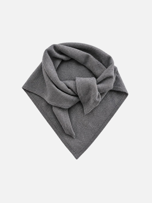 TRIANGLE SCARF CASHMERE RIVERSTONE