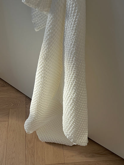 WAFFLE TOWEL WHITE LARGE
