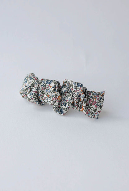HELSINKI ATELIER RUFFLED HAIR CLIP LIBERTY KATIE AND MILLIE