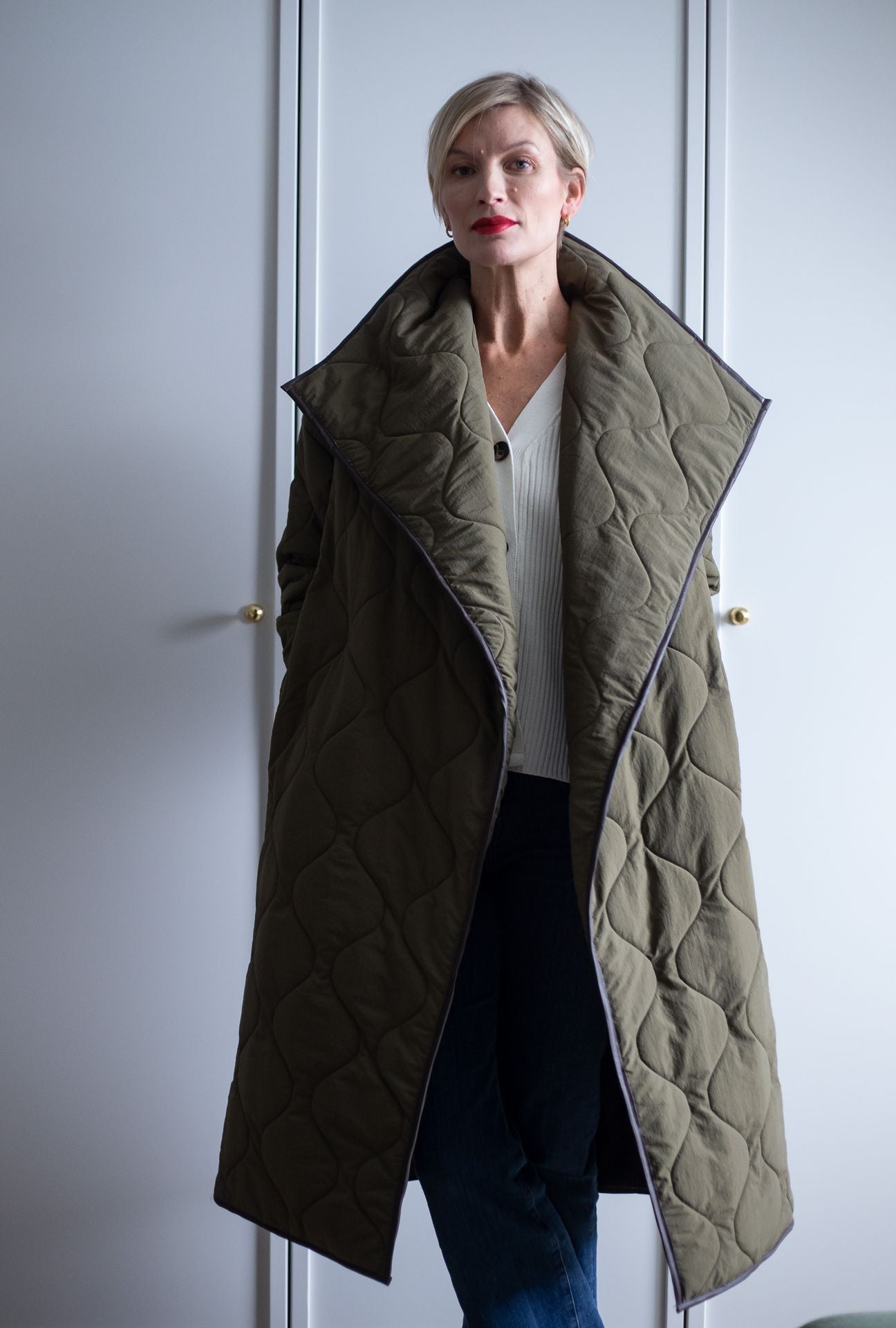 LONG QUILTED JACKET