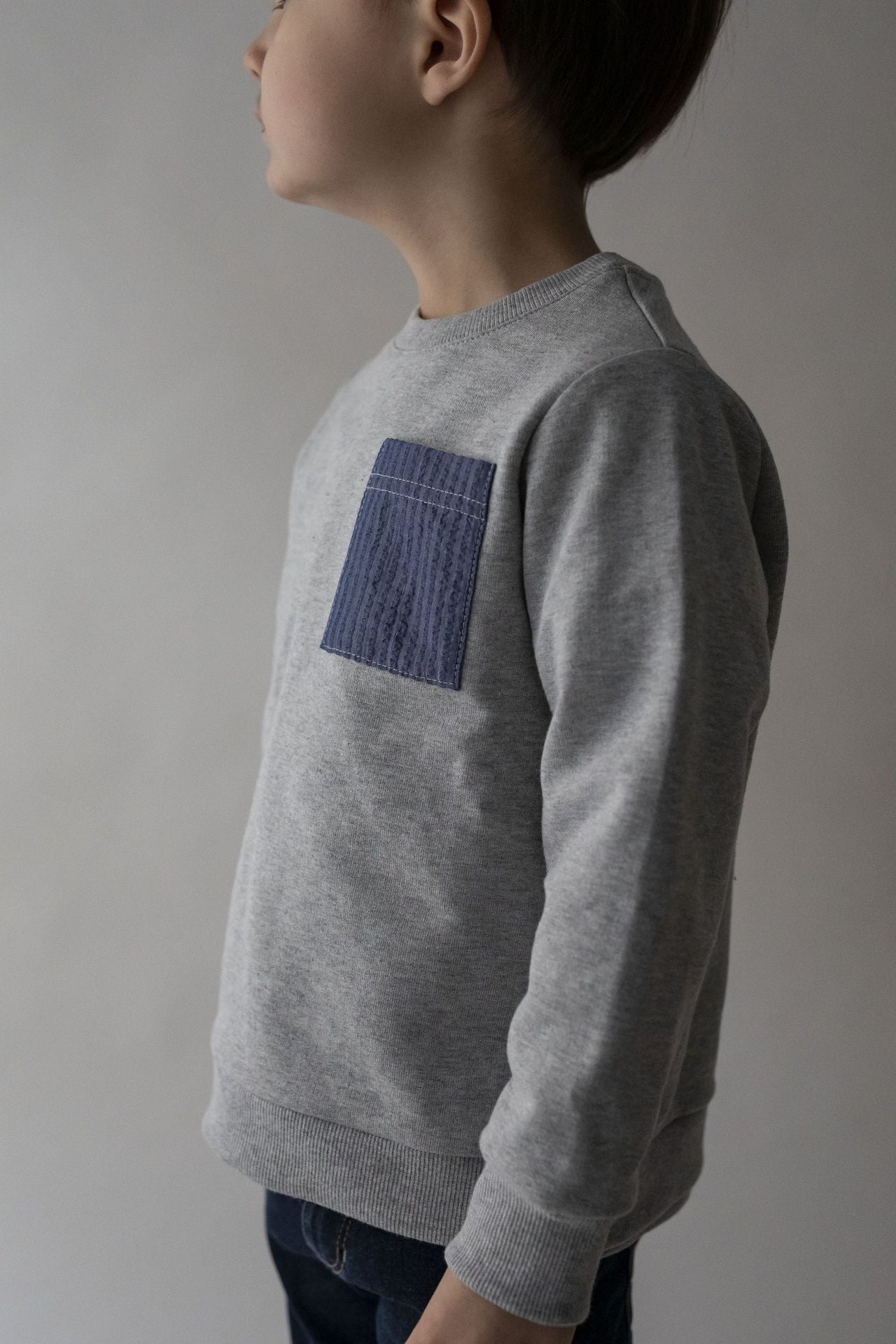 Boys cheap grey sweatshirt